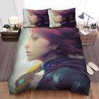 NausicaÃ¤ Of The Valley Of The Wind 1984 Half Face Quilt Duvet Cover Set