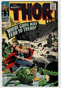 The Mighty Thor #132 FN - 1st Appearance Ego Living Planet Silver Age 1966 U-4 - Bild 1 von 2