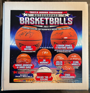 2022 Tristar Hidden Treasures Autographed Basketball Sealed Box Kobe, Magic Luka