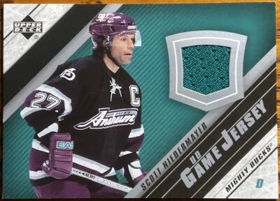 2005-06 Upper Deck UD Game Jersey Scott Niedermayer #J2-SN - Image 1 of 3