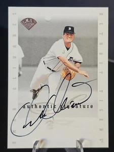 Omar Olivares 1996 Leaf On Card Auto Detroit Tigers - Picture 1 of 3