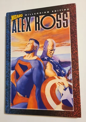 Alex Ross Wizard Millenium Edition Hardcover Book (1999) Foto 1 de 4