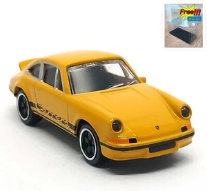 Majorette Porsche 911 Carrera RS 2.7 Yellow 1:56 (3") no Package - Picture 1 of 8