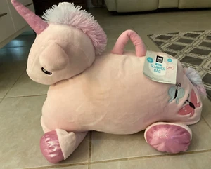 Kids Plush UNICORN Overnight Slumber SLEEPING BAG Pink Member's Mark  Brand New! - Picture 1 of 8