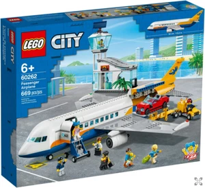 LEGO 60262 CITY: Avión de Pasajeros NUEVO con 669 Piezas, Edades 6+ con 8 minifiguras - Imagen 1 de 7