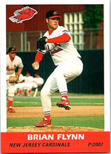 2002 Grandstand Minor League Baseball Brian Flynn New Jersey Cardinals 