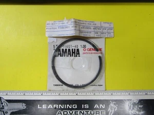 YAMAHA 1982 YZ250J NOS OEM 4TH OVER RING SET 5X5-11601-40-00 YZ250 YZ 250 jh - Bild 1 von 4