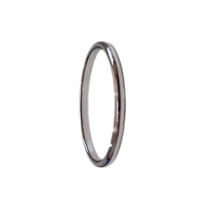 Silver Tungsten Carbide 3mm Comfort Fit Plain Rings Wedding Band Size 3-11 TG60 - Picture 1 of 1