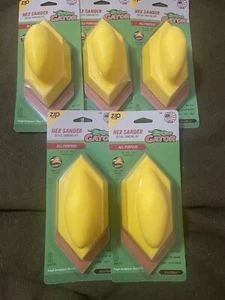 Lot of 5 Gator 7186 Zip Hex Sander Detail Sanding Kits w/ Tough Sandpaper NEW - Picture 1 of 8