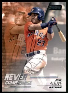 Topps Stadium Club 2018 #NC-JA Jose Altuve mai compromesso - Foto 1 di 2