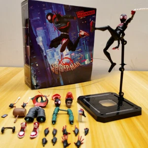 Marvel Spider-Man Into The Spider-Verse Miles Morales Action Figure Gift Toy Box - Picture 1 of 24