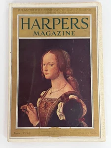 Harpers Magazine June 1924 No. 889 - Picture 1 of 5