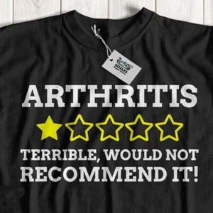 Unisex lustige Arthritis T-Shirt Hüfte Knöchel Hüfte Ersatz Chirurgie Großvater Oma - Bild 1 von 9