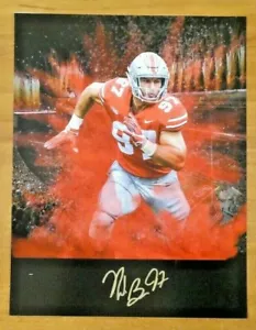 Nick Bosa signiertes 11x14 Ohio State Football Foto - Bild 1 von 2