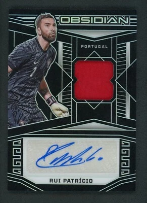 2023-24 RUI PATRICIO 060/199 AUTO JERSEY PANINI OBSIDIAN AUTOGRAPHS - Image 1 of 2