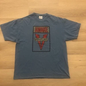 VINTAGE VENTURE TRUCKS 90’S SKATEBOARDING T SHIRT SIZE XL BLUE - Picture 1 of 6