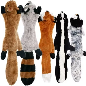 Animal Dog Toy Stuffing Free Crinkle Pet Squeaking Toy Dog Chew Toy Animal Fun - Picture 1 of 13