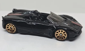  Hot Wheels HW Exotics '17 Pagani Huayra Roadster DTW86 Black - FREE SHIPPING  - Picture 1 of 6