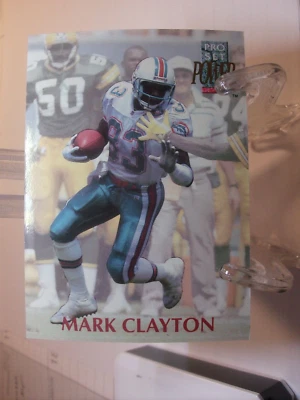 1992 Pro Set Power #183 - Mark Clayton - Miami Dolphins  (2745) - Image 1 of 2