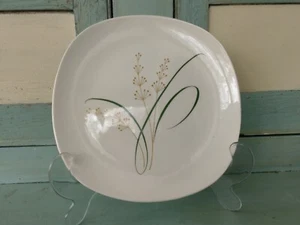 Rare Vintage Edward Knowles "Highland" Dinner Plates Mid Century Modern 9 Avail - Picture 1 of 7