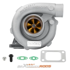 Turbocompresor T3/T4 T04E 4 pernos 0,57 A/R para motor de 1,5 L-2,3 L refrigerado por aceite - Imagen 1 de 12