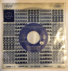 WALDO DE LOS RIOS - SERENATA N° 13 EN SOL MAYOR K. 525 -MEXICAN 7¨ SINGLE, PROMO - Picture 1 of 4