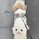 Thickened Dog Little Bear Hoodie Plush Dog Plush Hooded Jacket  Indoor/Outdoor