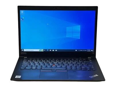 Lenovo ThinkPad T14s Laptop 14" Quad i5-10310U 8GB 256GB NVMe WIFI Windows 10 T4 - Image 1 of 4