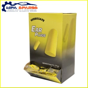 250 PAIA TAPPI AURICOLARI WORKSAFE SEP403 IN MORBIDA SCHIUMA - CONFORMI ALLA EN352-2 - Foto 1 di 3