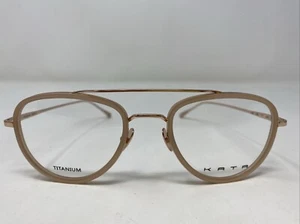 Marco de gafas KATA JAPAN MYOJO MATE BLUSH 52-22-140 rosa pálido borde completo: Y01 - Imagen 1 de 8