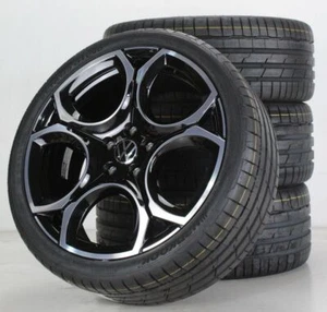 VW Golf 8 GTI GTD & R Sommerräder 19 Zoll Felgen Queenstown 5H0601025AT - Bild 1 von 5
