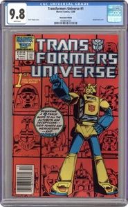 Transformers Universe 1N CGC 9.8 Newsstand 1986 4508634024 - Picture 1 of 2
