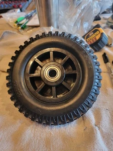 200x50 Vorderradmontage, 2.50-4, 2" breit, Vollgummireifen, neu - Bild 1 von 6