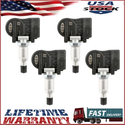 Juego 4 sensores de presión de neumáticos TPMS 68078768AB nuevos para Dodge Grand 56029527AA Foto 1 de 4