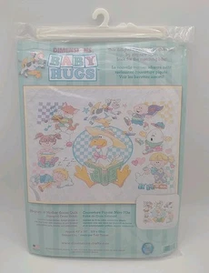 New Vtg Dimensions Baby Hugs Stamped Cross Stitch Rhymes of Mother Goose 72815 - Picture 1 of 10