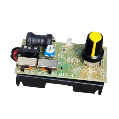 MARKENLOS MW SW Radiomodul Digital Batteriebetriebenes 4-Band Kleines DIY Radio