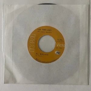 LOS TRES ASES - EL BALAJU - 1958 MEXICAN 7" SINGLE PLAIN SLEEVE - Picture 1 of 4