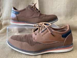 Bruno Marc Men’s Dress Sneaker Size 8 Light Brown Business Casual Lace Up - Picture 1 of 13
