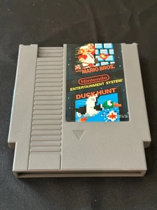 Super Mario Bros / Duck Hunt NES Game Cartridge Only - Tested Authentic - Picture 1 of 5