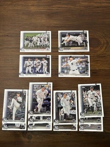 2025 Topps SERIES 1 NEW YORK YANKEES TEAM SET BEN RICE RC JUDGE - Picture 1 of 1