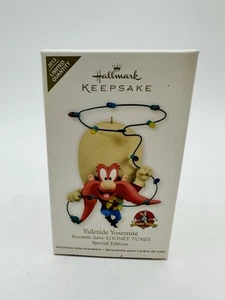 New Hallmark Keepsake 2012 Christmas Ornament Looney Tunes Yuletide Yosemite Sam - Picture 1 of 4