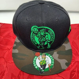 New Era 9Fifty Cap Team Boston Celtics Black Camo Snapback Adjustable Mütze - Bild 1 von 9