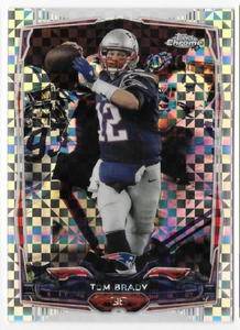 ¡Tarjeta XFRACTOR TOM BRADY 2014 TOPPS CROMADA! - Imagen 1 de 1