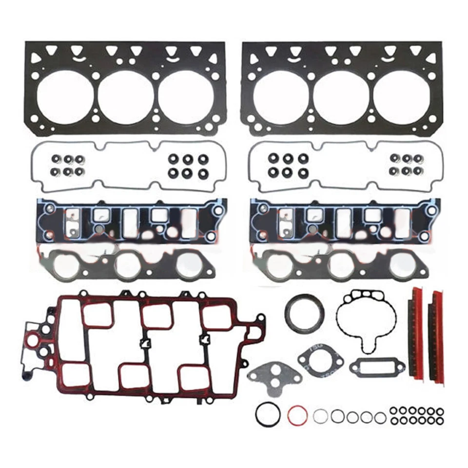 Kit de junta de culata de motor para Buick para Chevrolet para Pontiac 3.8L 97-05 Foto 1 de 1