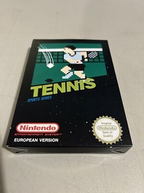 Tennis Nintendo NES European Version Game Complete Boxed
