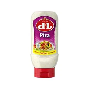 D&L Pita Sauce 6x 300ml Squeeze würzige Knoblauchsauce für Döner Pita & Barbecue - Bild 1 von 7