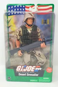 G.i. Vintage Sin precio base 2003 Figura Joe American Desert Grenadier Sellada Nueva - Imagen 1 de 15