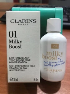 CLARINS - MILKY BOOST lait bonne mine 01-milky cream,30ml - Imagen 1 de 1