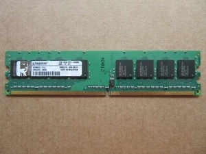 Kingston KCM633-ELC 1GB PC2-6400U DDR2-800 Desktop PC Computer Memory 800MHz - Picture 1 of 3