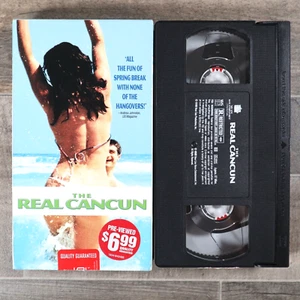 The Real Cancun - VHS Benjamin Fletcher Nicole & Roxanne Frilot Reality Film - Picture 1 of 7